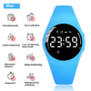 Simple Waterproof Vibration Alarm Clock Middle School Student Sports Watch