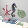 Home decor starfish seahorse conch living roomMaterial: Pine
 
 Craft: Carving
 
 Category: Animal
 
 Production process: carving
 
 Carving: round carving
 
 Surface technology: carving
 
 Decorative pattern: fhaloweHalohavnHalohavnHome decor starfish seahorse conch living room