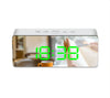 Digital LED multi-function mirror clock