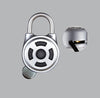 Smart padlock direction button password lock Bluetooth electronic lock