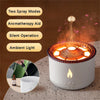 New Creative Volcano Aromatherapy Machine Flame Lamp Belt Essential Oil