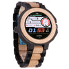 Minimalist And Multifunctional Neutral Sandalwood Watch