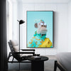 Yacht Club Monkey Home Decor Canvas PaintingProduct information:
 
 
 Style: pattern
 
 Mounting method: frameless
 
 Image form: flat
 
 Decorative painting process: spray painting
 
 Shape: rectangle
 
 
 
 haloweHalohavnHalohavnYacht Club Monkey Home Decor Canvas Painting