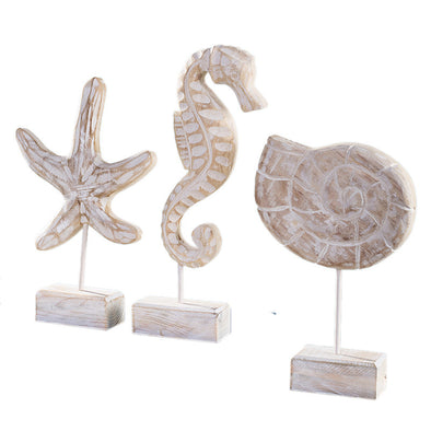 Home decor starfish seahorse conch living roomMaterial: Pine
 
 Craft: Carving
 
 Category: Animal
 
 Production process: carving
 
 Carving: round carving
 
 Surface technology: carving
 
 Decorative pattern: fhaloweHalohavnHalohavnHome decor starfish seahorse conch living room