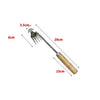 Rooting And Pulling Tools For GardeningProduct information :
 
 
 Material: high carbon steel
 
 Number of teeth: four teeth
 
 Type: weeding and digging potherb hand-held type
 
 Specifications: small weGardening toolsHalohavnHalohavnPulling Tools