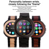 Minimalist And Multifunctional Neutral Sandalwood Watch