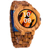 Minimalist And Multifunctional Neutral Sandalwood Watch