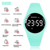 Simple Waterproof Vibration Alarm Clock Middle School Student Sports Watch