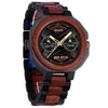 Minimalist And Multifunctional Neutral Sandalwood Watch